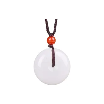 Gifts Golden Silk Jade Necklaces Unisex