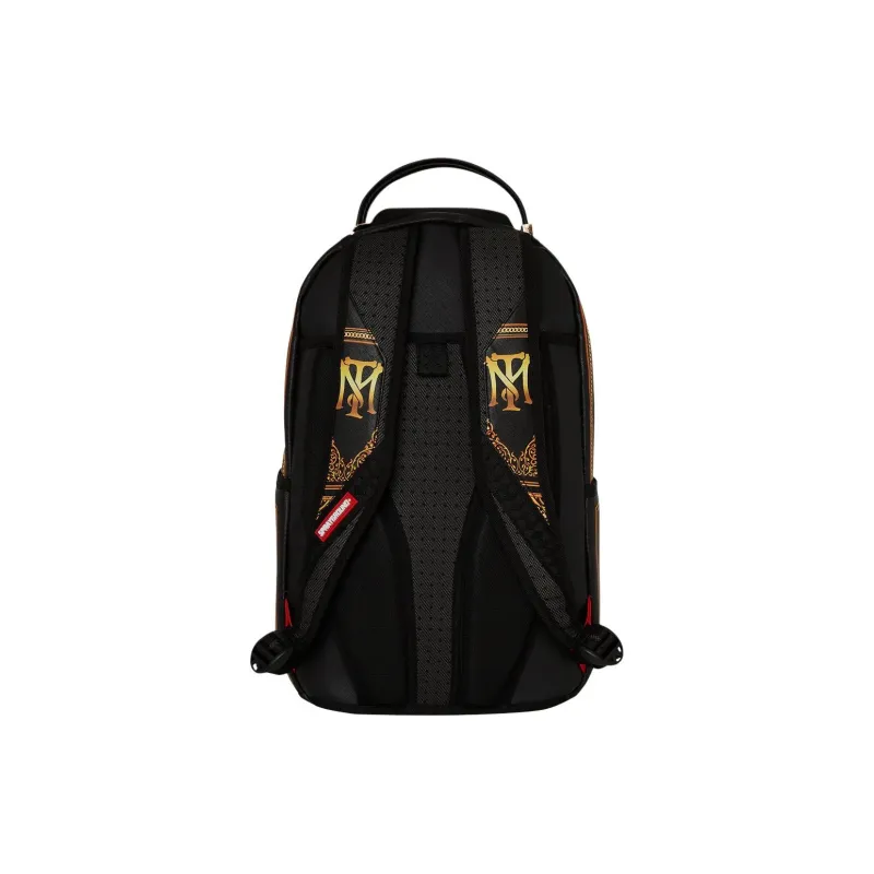 SPRAYGROUND Scarface I See Every Move Binoculars Tony Montana Backpack Black/Gold-4