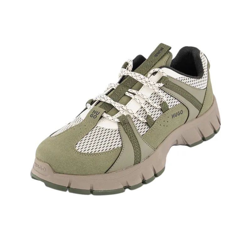 HUGO BOSS Low Top Casual Shoes Men's Green-2