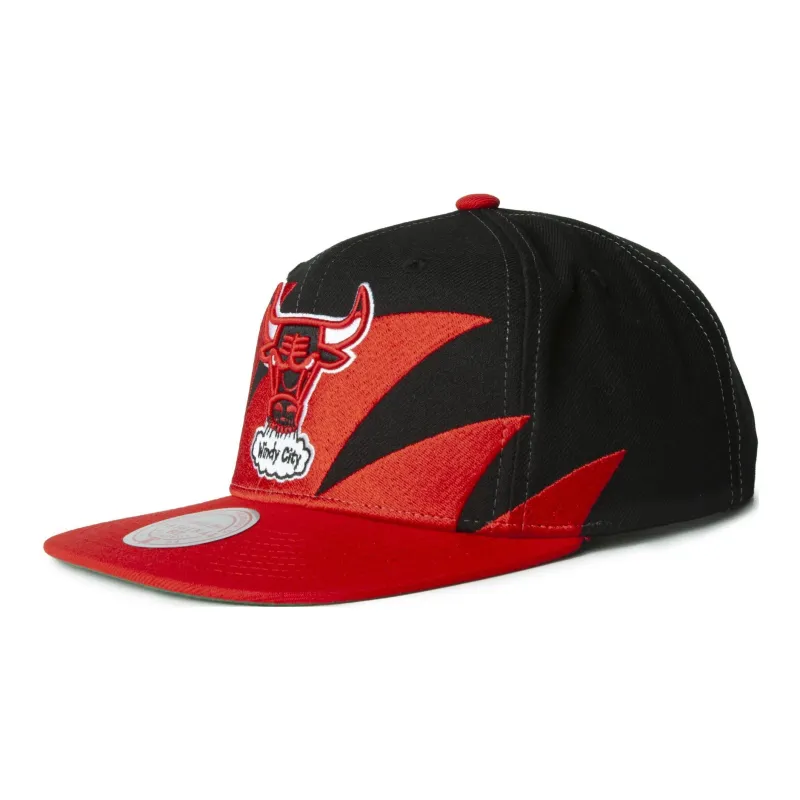 Mitchell & Ness Polyester Baseball Caps Men's Red/Black-0