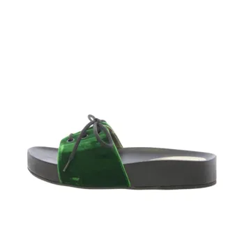 INES DE LA FRESSANGE Slide Slippers Women's Green