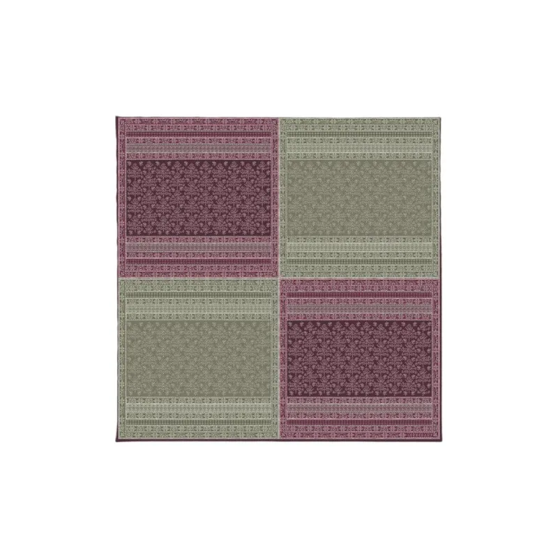 LONGCHAMP Modal Shawls Women's Purple/Green-0