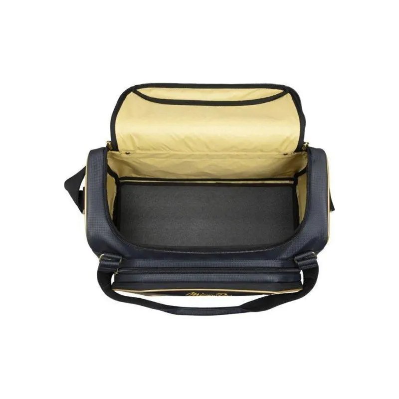 Mizuno Synthetic Leather Handbag Shoulder Bag Crossbody Bag Travel Bag Unisex Dark Blue-4