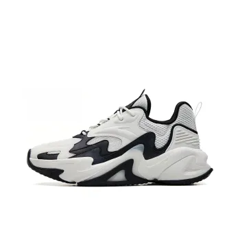 Anta Walker 3.0 Cushioning Anti Slip And Wear Resistant Low Top Casual Shoes Women's White Black