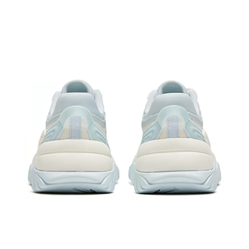 Anta Variety Training Collection Anti Slip Wear Resistant Low Top Training Shoes Women's Blue White-2