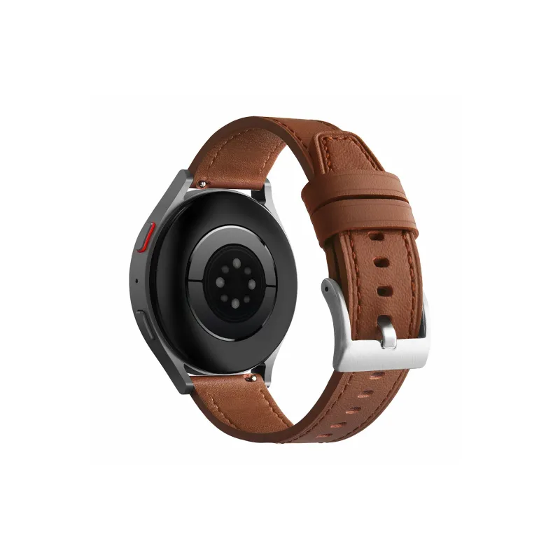 CHRROTA Watch Band Huawei Compatibility Genuine Leather Material-4