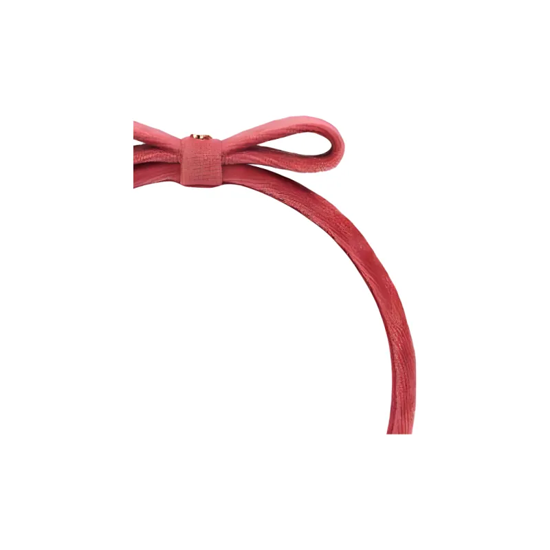 GUCCI Velvet Headbands Kids' Red-2