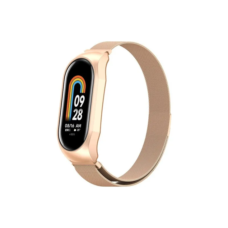 CHRROTA Watch Band Compatible With All Devices 45mm Made Of Steel-6
