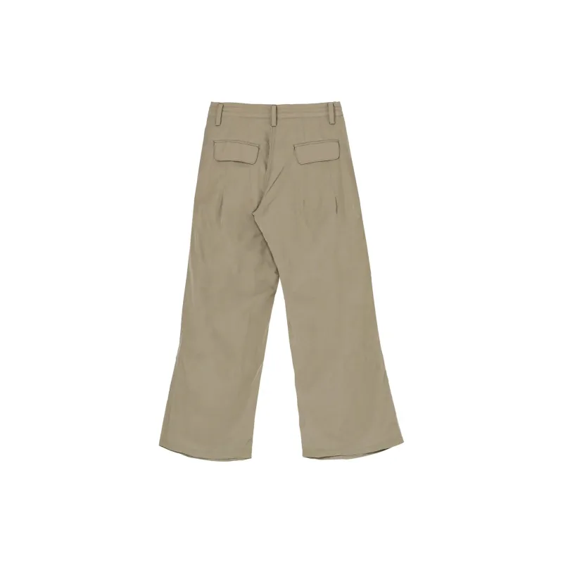 Yohji Yamamoto Casual Pants Unisex Light Umber-1