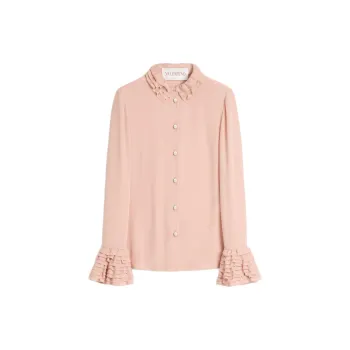 Valentino Pink Tops on Sale & Authentic - POIZON