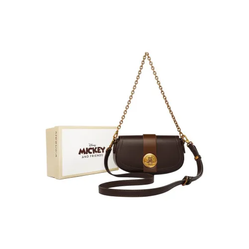 Disney Minnie Series Handbags Dark Coffee