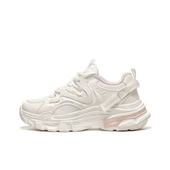 Warrior Wear-Resistant Height Increasing Low-Top Chunky Sneakers Women's
