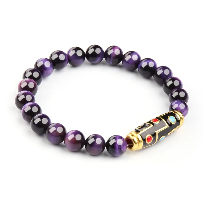 EADDA JEWELRY Tiger's Eye Stone Bracelets Unisex-0