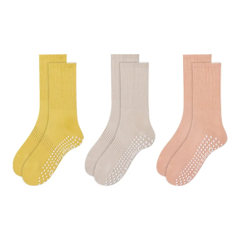 MADALLO Mid Calf Socks Women's 3 Pack-17