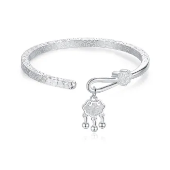 KINGFOCUS Sterling Silver Bangles Women's