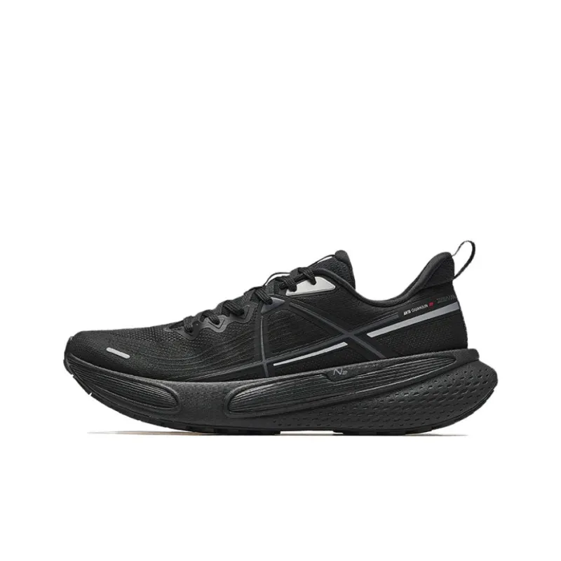 Anta Outdoor Collection Cushioning Anti Slip And Wear Resistant Low Top Running Shoes Unisex Black-0