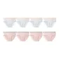 8 Pack (4 Mint Green+4 Light Pink)