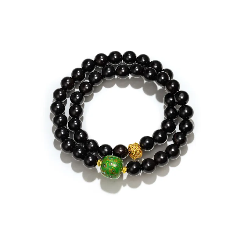 JINGCHENGGOU Ebony Bracelets Unisex-0