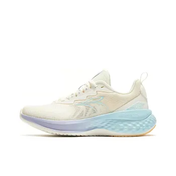 361° E Tough TR Slip Resistant, Abrasion Resistant, Breathable Low Top Running Shoes Women's White Blue Purple