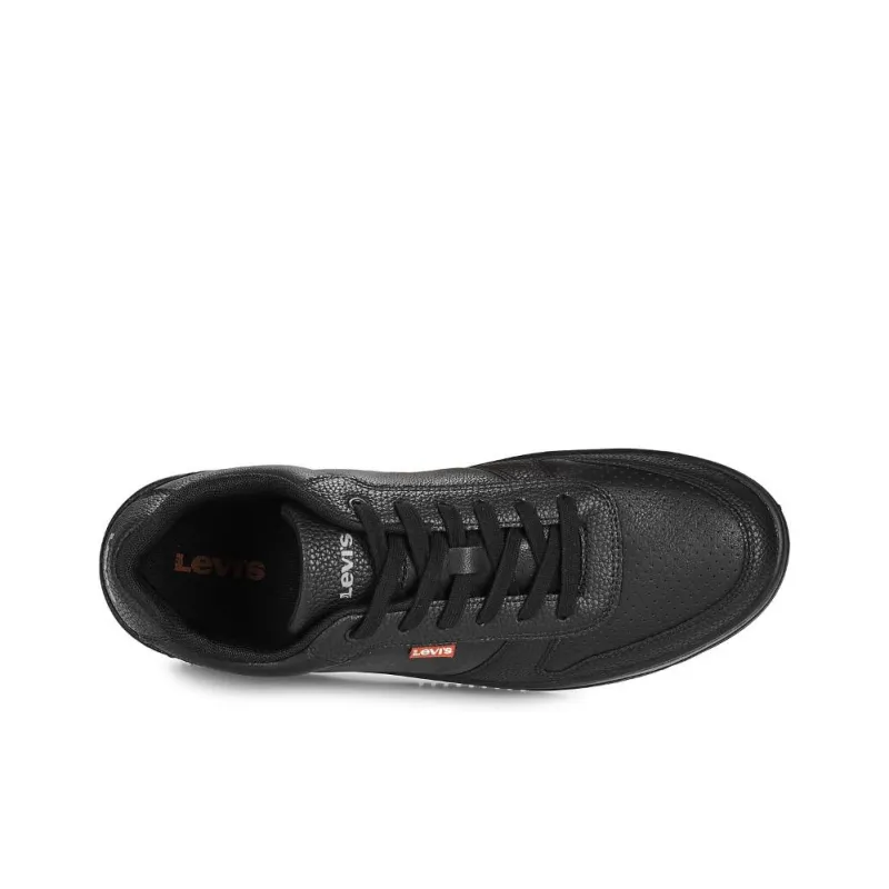 Levi’s Tossud Cushioning Low-Top Skateboard Shoes Men's Black-2