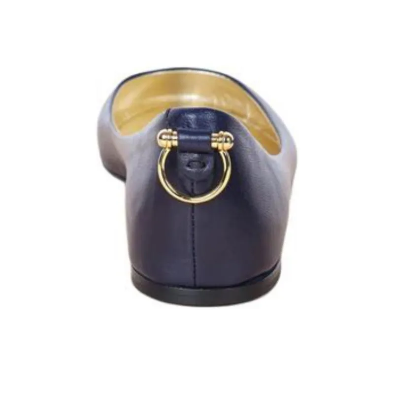 INES DE LA FRESSANGE Brigitte Casual Single Shoes Women's Blue-2