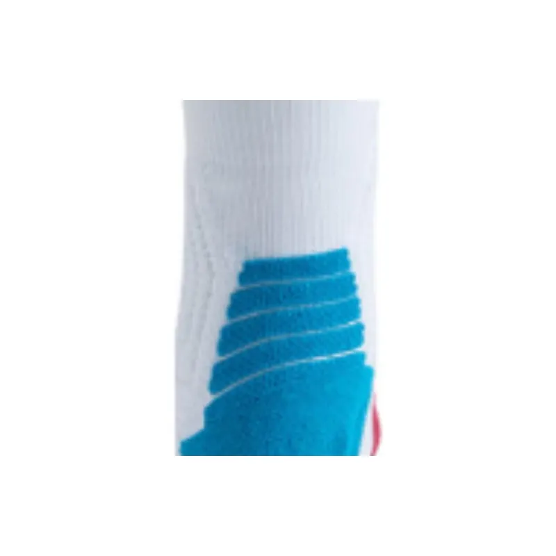 Anta Basketball Collection Basketball Socks Unisex 1 Pack Pure White/Chiffon Pink-2