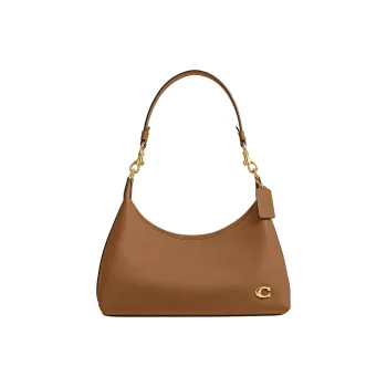 COACH Gloves Made Of Tanned Leather Handbag Shoulder Bag Crossbody Bag Large Size Women's Honey Brown