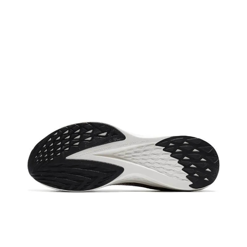 361° FlyFish 1 Cushioning Anti Slip And Wear Resistant Low Top Running Shoes Men's White Orange Black-4
