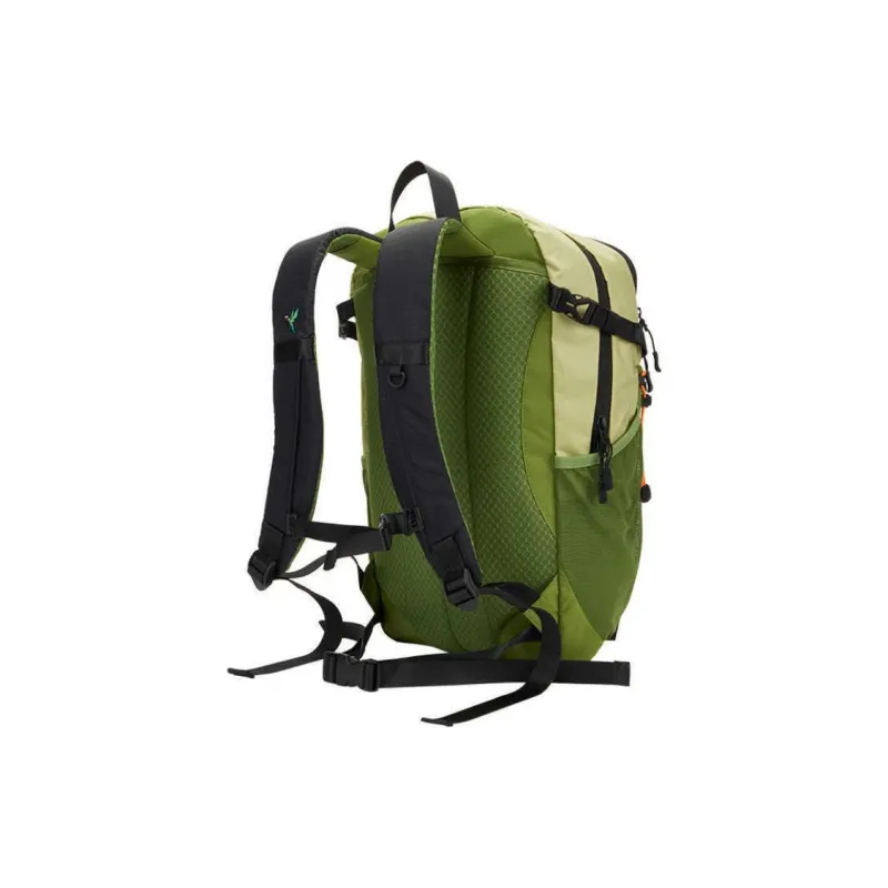 361° Fabric Backpack Unisex Black/moss Green-6