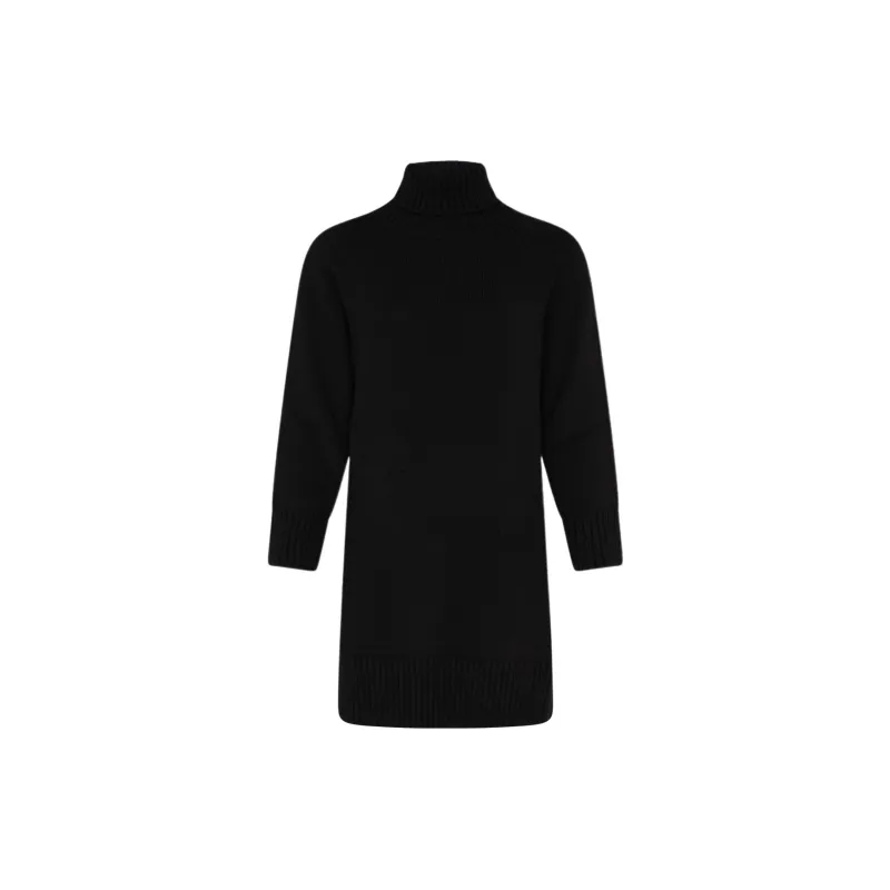 MaxMara Trudy Turtleneck Long-Sleeved Dress-1