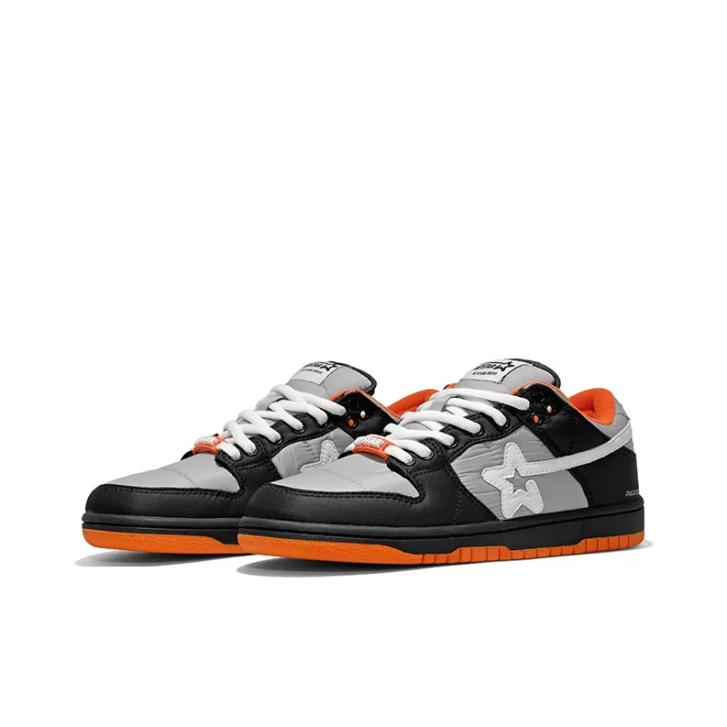 RIPSTAR SKBD Low Maxes Slip Resistant Cushioning Low Top Skateboard Shoes Unisex Padded MA 1-2