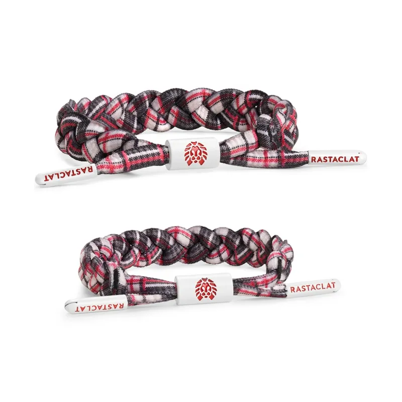 Rastaclat Polyester Small Lion Woven Bracelet Unisex-6