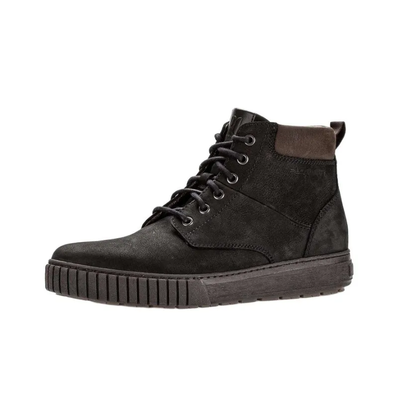 Gabor Pius Anti-Slip Wear-Resistant High-Top Skateboard Shoes Men's Blue-2