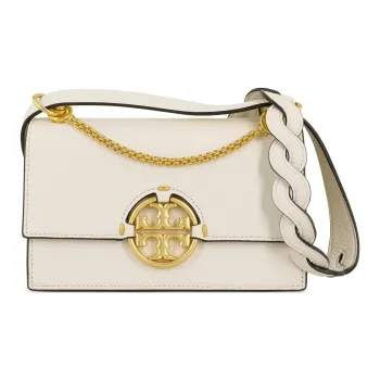 TORY BURCH Cow Leather Crossbody Bag Shoulder Bag Women's Ecru
