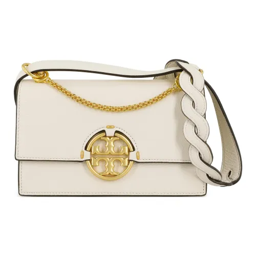 TORY BURCH Cow Leather Crossbody Bag Shoulder Bag Women's Ecru