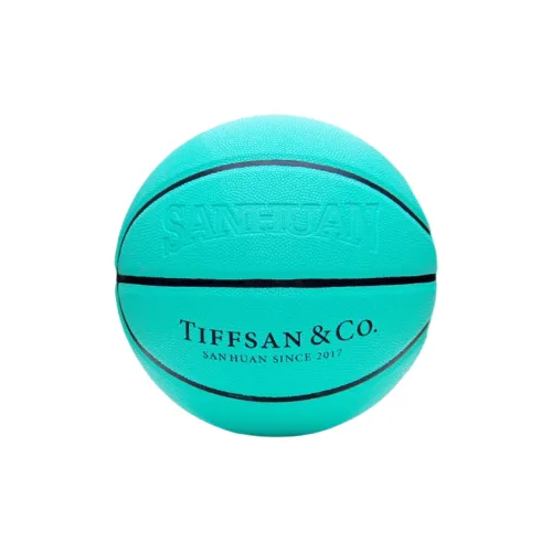THREEHUAN PU Basketball Blue Size 4 Size 5 Size 7 Training Unisex