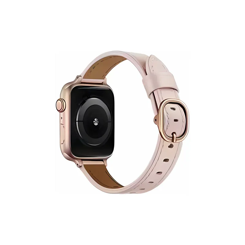 NCFCK Watch Band Apple Compatibility Genuine Leather Material-0