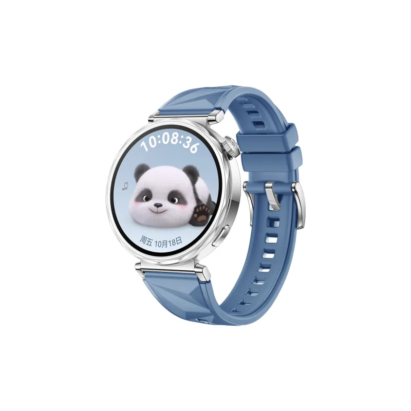 CHRROTA Compatibility Huawei GT5 GT4 Strap Women's Elegant 18mm Silicone Strap Watch Bands-2