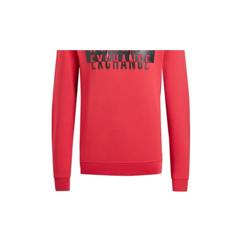 ARMANI EXCHANGE Sweatshirts Men Red-5