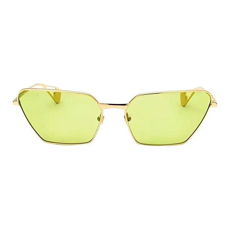 GUCCI Butterfly Sunglasses Women's Gold-2