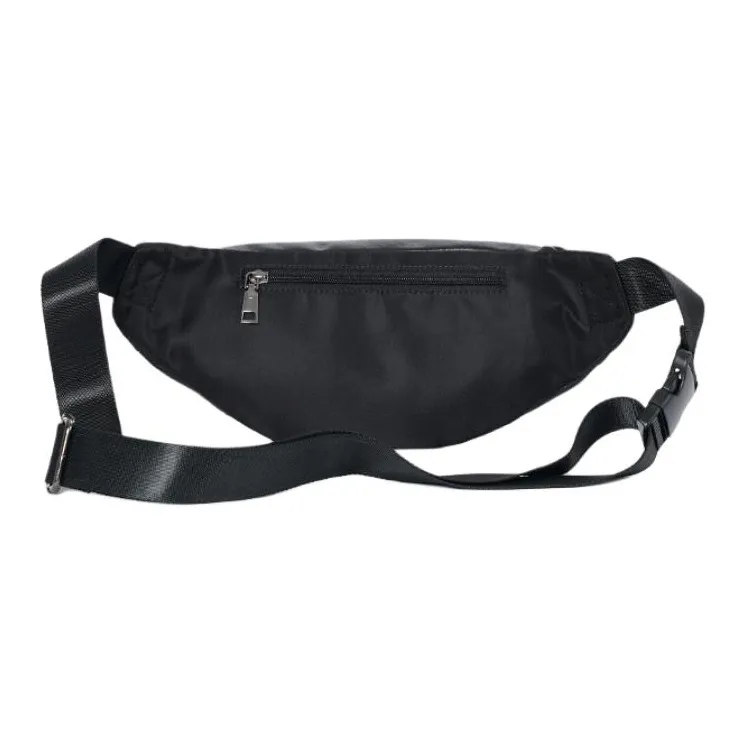 DOSRFINI Cow Leather Fanny Pack Regular Men's Black-1