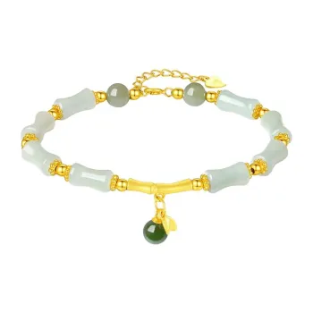 VANA Hetian Jade Pale Greenish White Jade Women's