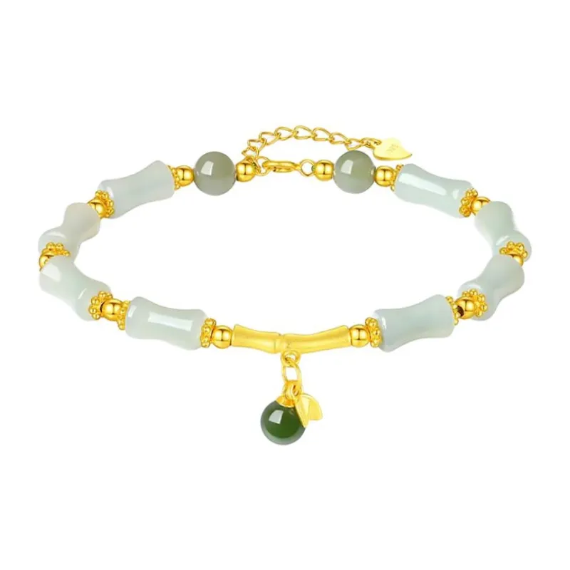 VANA Hetian Jade Pale Greenish White Jade Women's-0