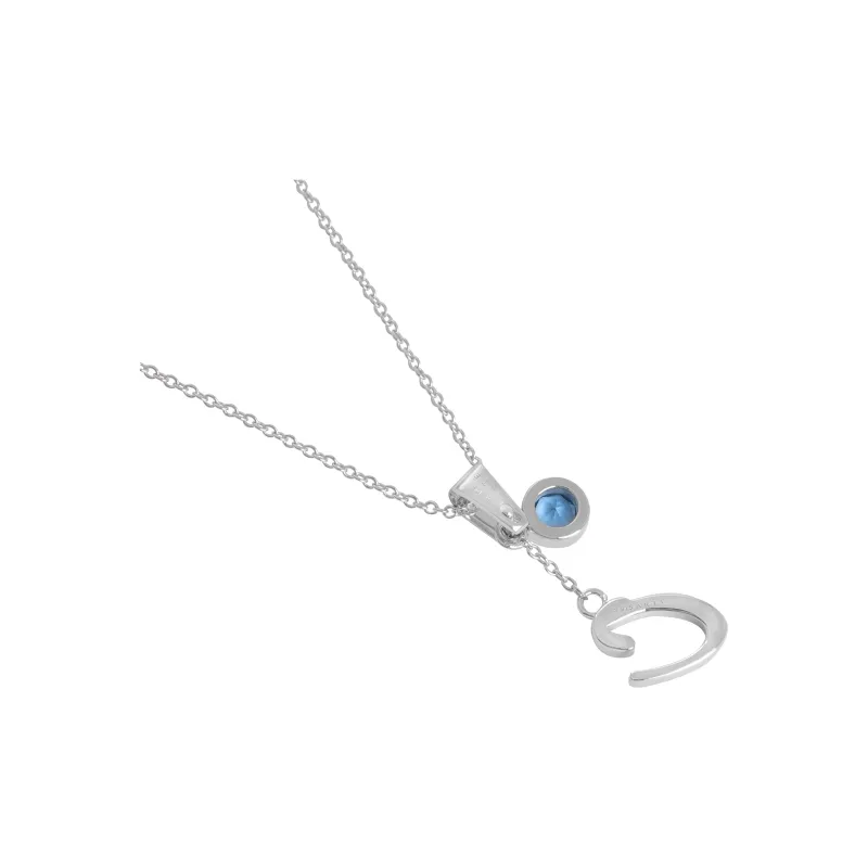 ARTE Zircon 925 Silver Necklaces Women's Silver-2
