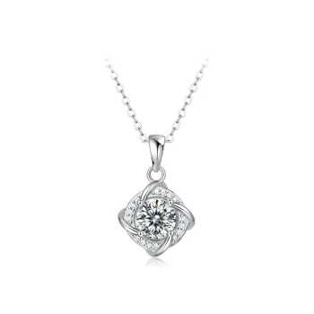 Chongqing Gold Store S925 Silver Necklaces Unisex