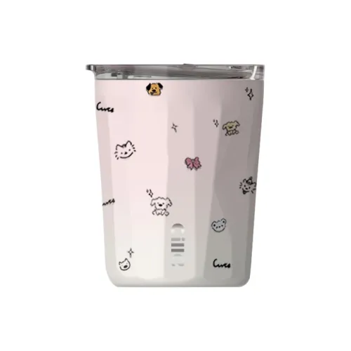 XILE Minimalist Style High-Value Large Capacity Compact Direct Drinking Insulated Cup 230ML