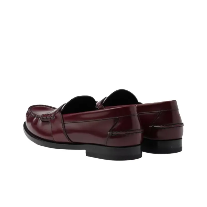 PRADA Loafers Men Red-4
