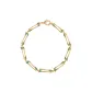 Green Gemstone Bone Bracelet
