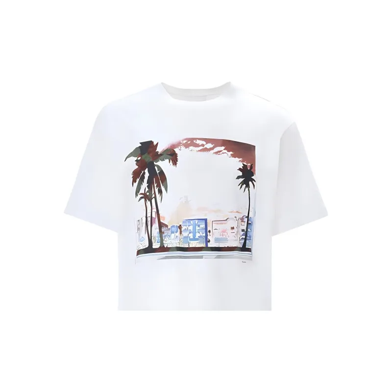 PRADA T-Shirts Men White-3