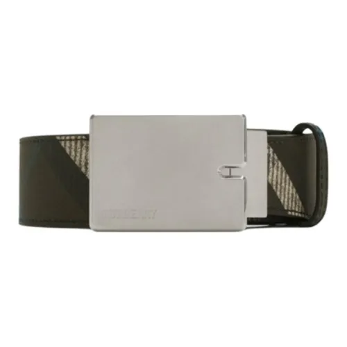 Burberry Checked Reversible Belt